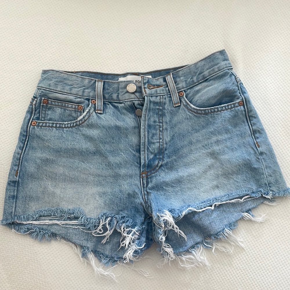 Aritzia Denim Forum Ex-Boyfriend Shorts